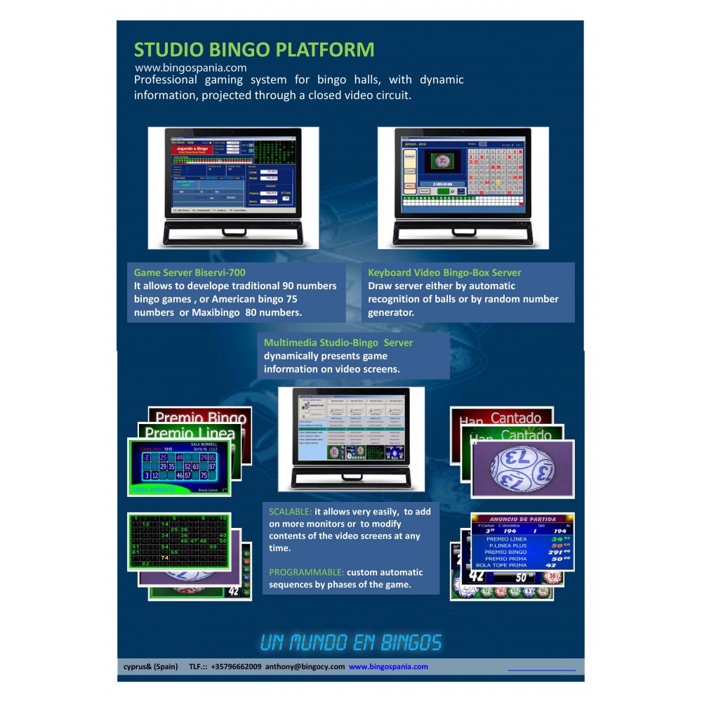 Buy Bingo System, Machines & Panel Online At Bingospania